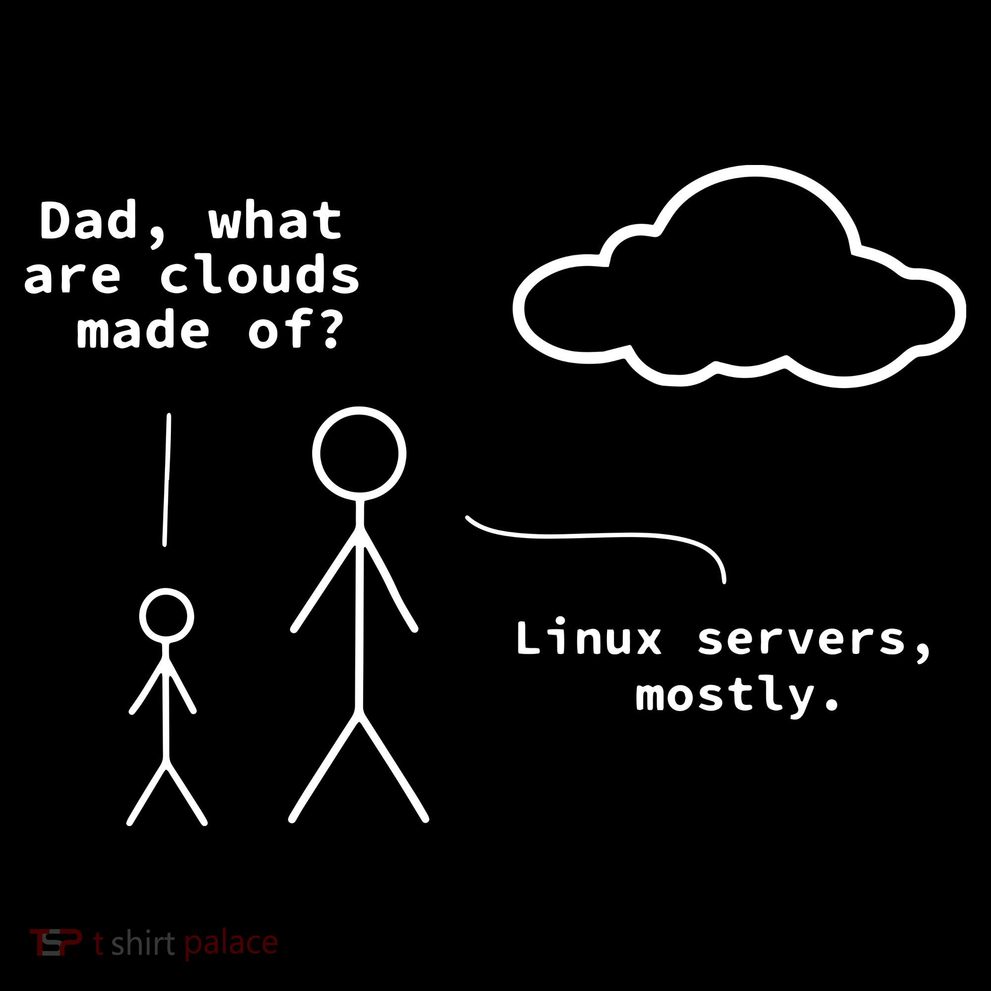 Dad What Are Clouds Made Of Debian Linux Programmer Ornament