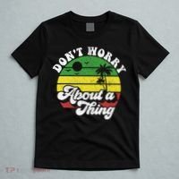 Dont Worry About A Thing Jamaica Rasta Reggae Jamaican Gift T-Shirt thumb 5