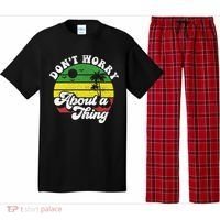 Dont Worry About A Thing Jamaica Rasta Reggae Jamaican Gift Pajama Set thumb 0