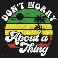 Dont Worry About A Thing Jamaica Rasta Reggae Jamaican Gift Women's Hoodie thumb 2