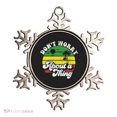 Dont Worry About A Thing Jamaica Rasta Reggae Jamaican Gift Ornament