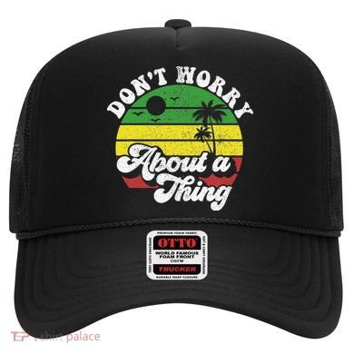 Dont Worry About A Thing Jamaica Rasta Reggae Jamaican Gift Hat