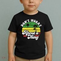 Dont Worry About A Thing Jamaica Rasta Reggae Jamaican Gift Toddler T-Shirt thumb 2