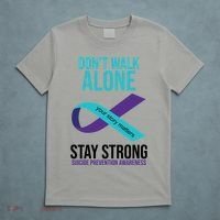 Don't Walk Alone Stay Strong Suicided Prevention Awareness T-Shirt thumb 5
