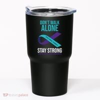 Don't Walk Alone Stay Strong Suicided Prevention Awareness Tumbler thumb 0