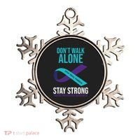 Don't Walk Alone Stay Strong Suicided Prevention Awareness Ornament thumb 0