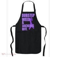 Dubstep Weed And Jacking Off Apron thumb 0