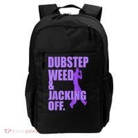 Dubstep Weed And Jacking Off Backpack thumb 0