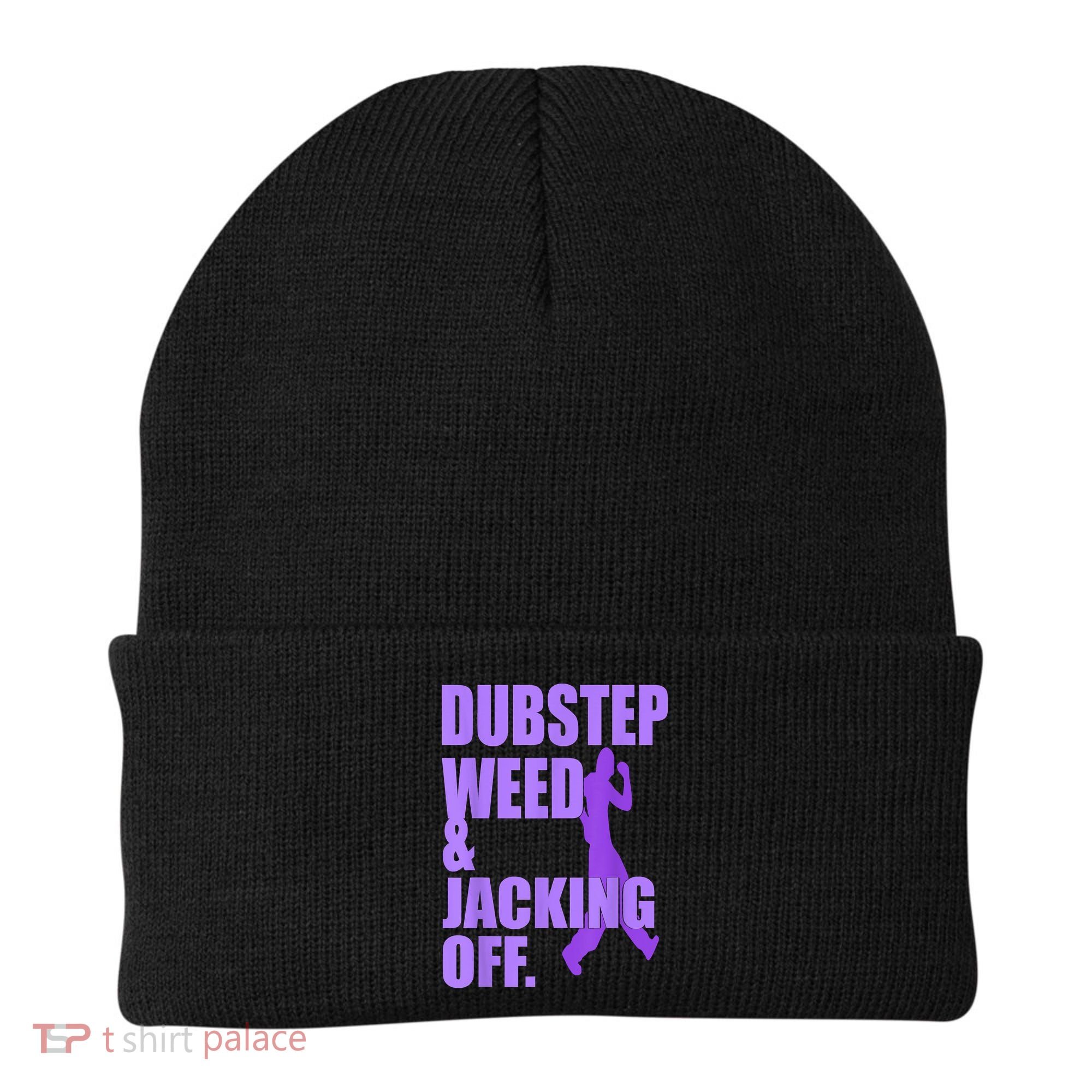 Dubstep Weed And Jacking Off Beanie