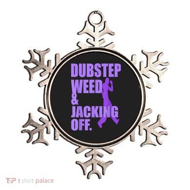 Dubstep Weed And Jacking Off Ornament