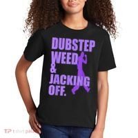 Dubstep Weed And Jacking Off Kids T-Shirt thumb 2