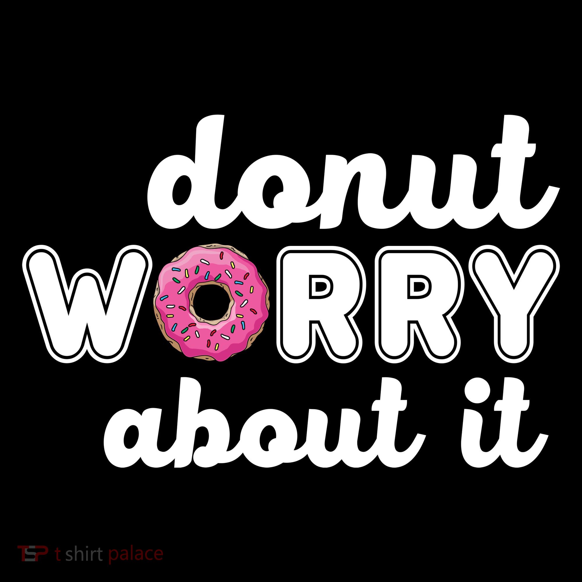 Donut Worry About It Bucket Hat
