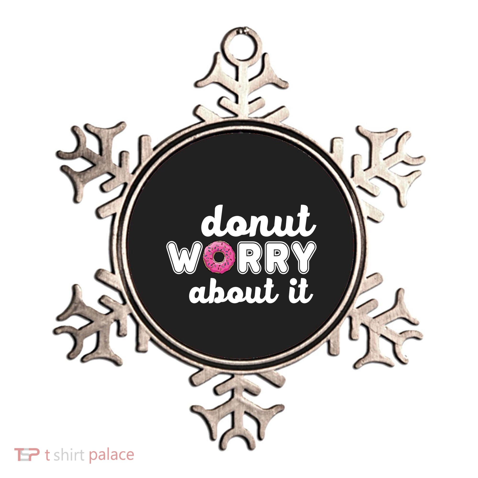 Donut Worry About It Ornament