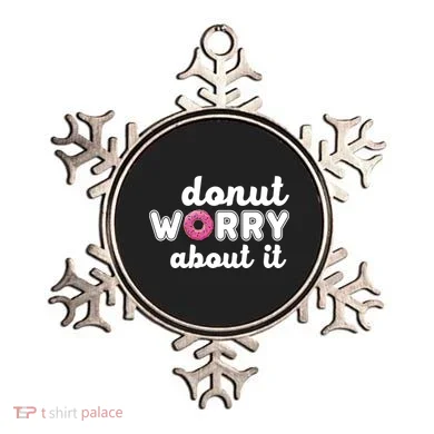 Donut Worry About It Ornament