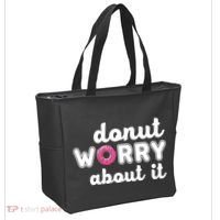 Donut Worry About It Tote Bag thumb 2