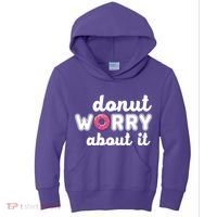 Donut Worry About It Kids Hoodie thumb 0