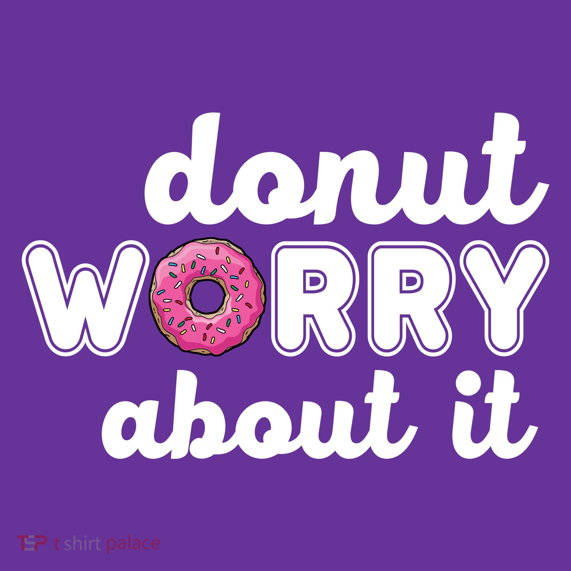 Donut Worry About It Kids Long Sleeve Shirt