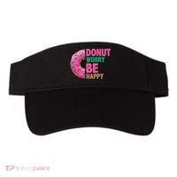 Donut Worry Be Happy Positive Quote Visor thumb 0