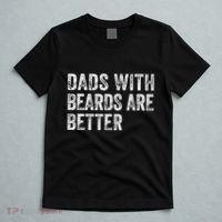 Dads With Beards Are Better FatherS Day Funny Dad Jokes T-Shirt thumb 5