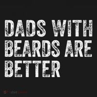 Dads With Beards Are Better FatherS Day Funny Dad Jokes Women's Hoodie thumb 2
