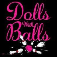 Dolls With Balls, Funny Women Bowling Team Name Coffee Mug thumb 5