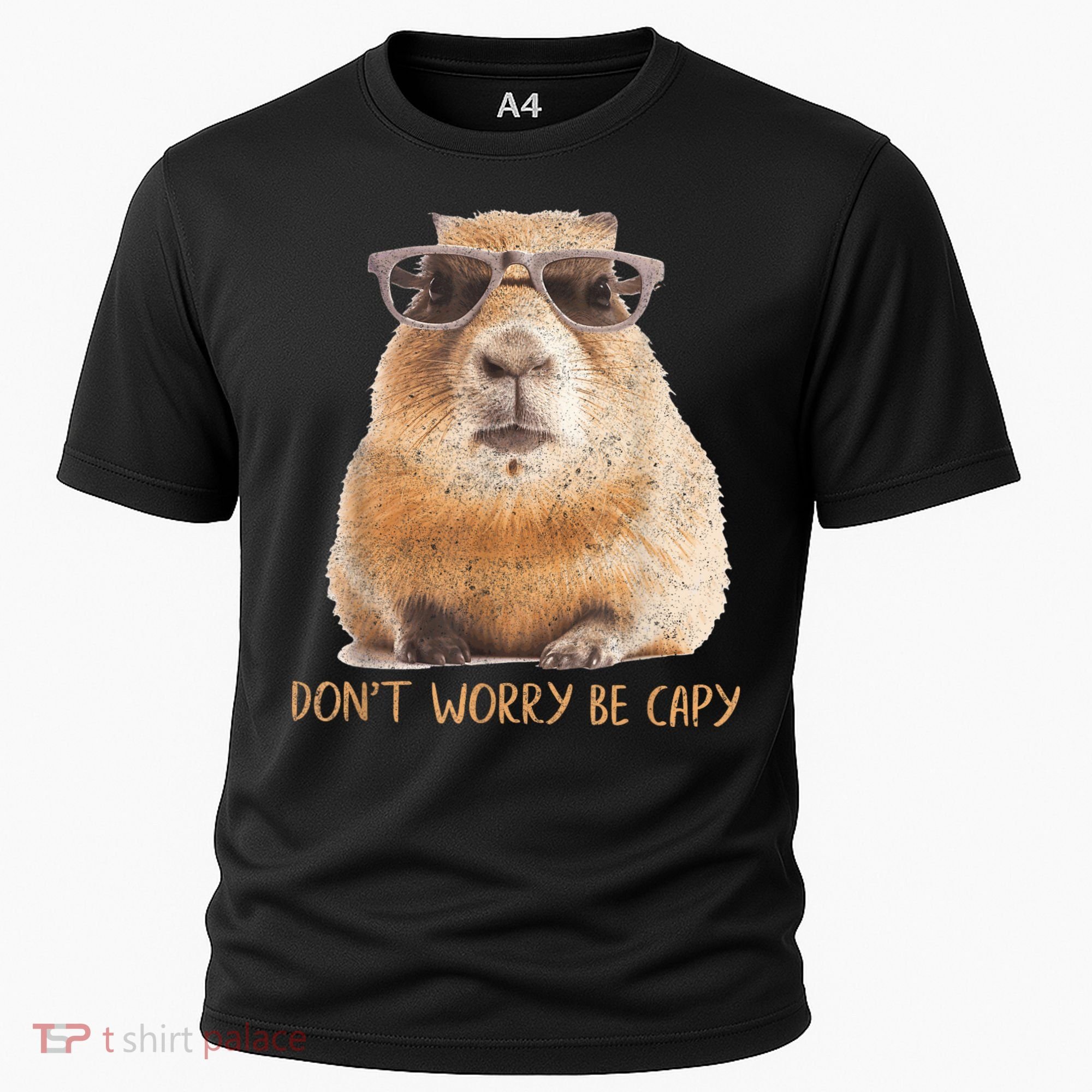 Dont Worry Be Capy Capybara Funny Capybara Lovers Cooling Performance Crew T-Shirt