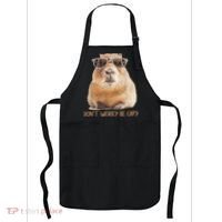 Dont Worry Be Capy Capybara Funny Capybara Lovers Apron thumb 0