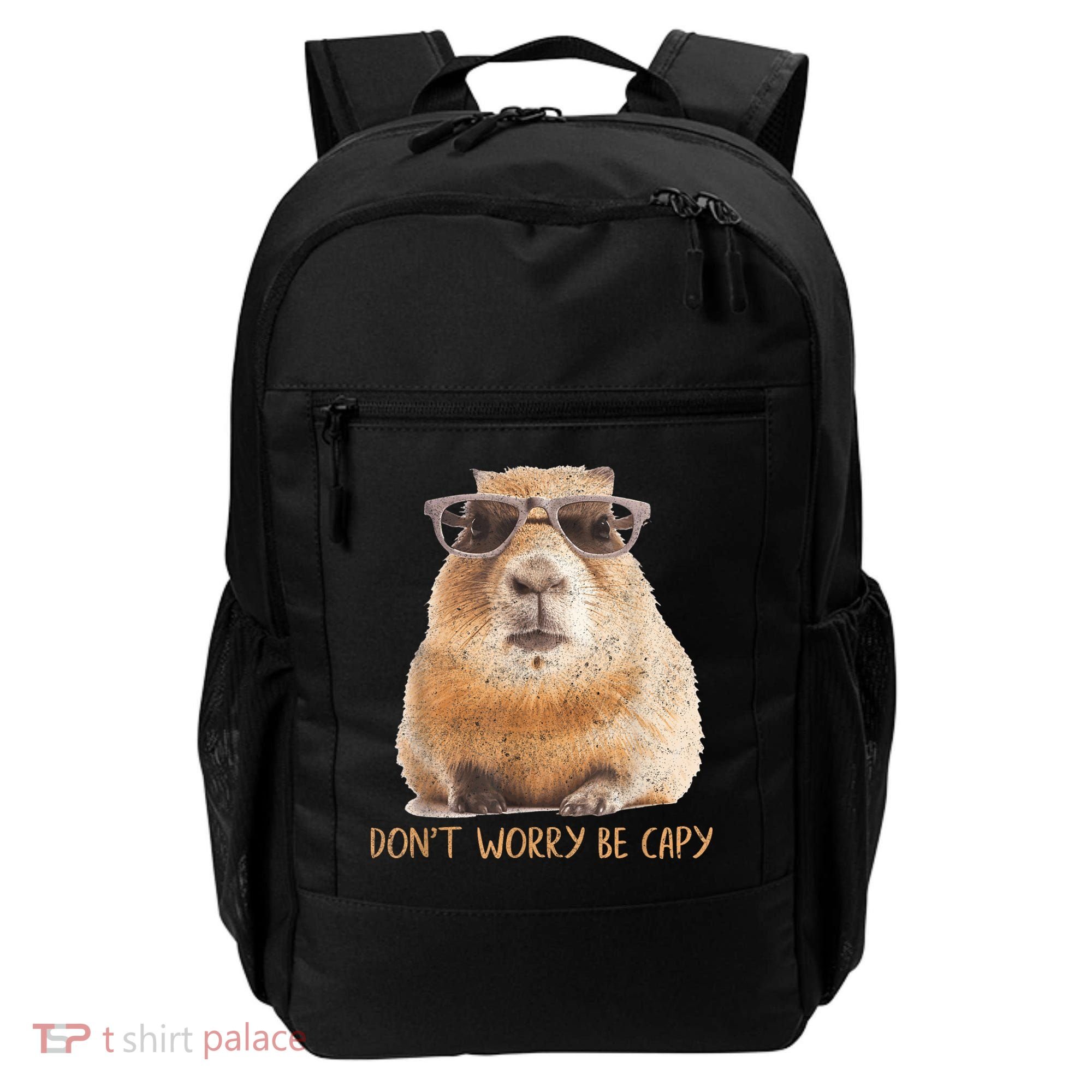 Dont Worry Be Capy Capybara Funny Capybara Lovers Backpack