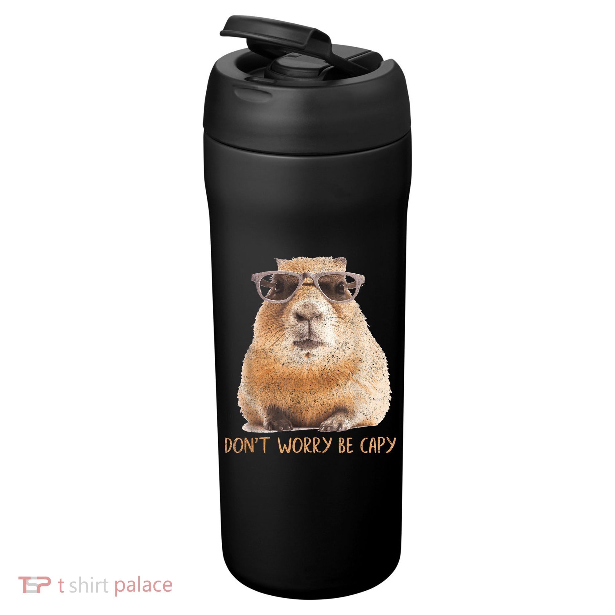 Dont Worry Be Capy Capybara Funny Capybara Lovers 24oz Duet Stainless Steel Tumbler