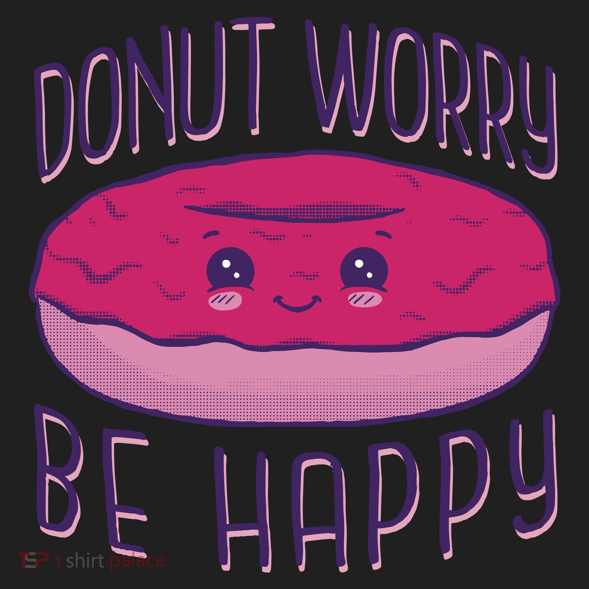 Donut Worry Be Happy Cute Gift Women's Sweatshirt