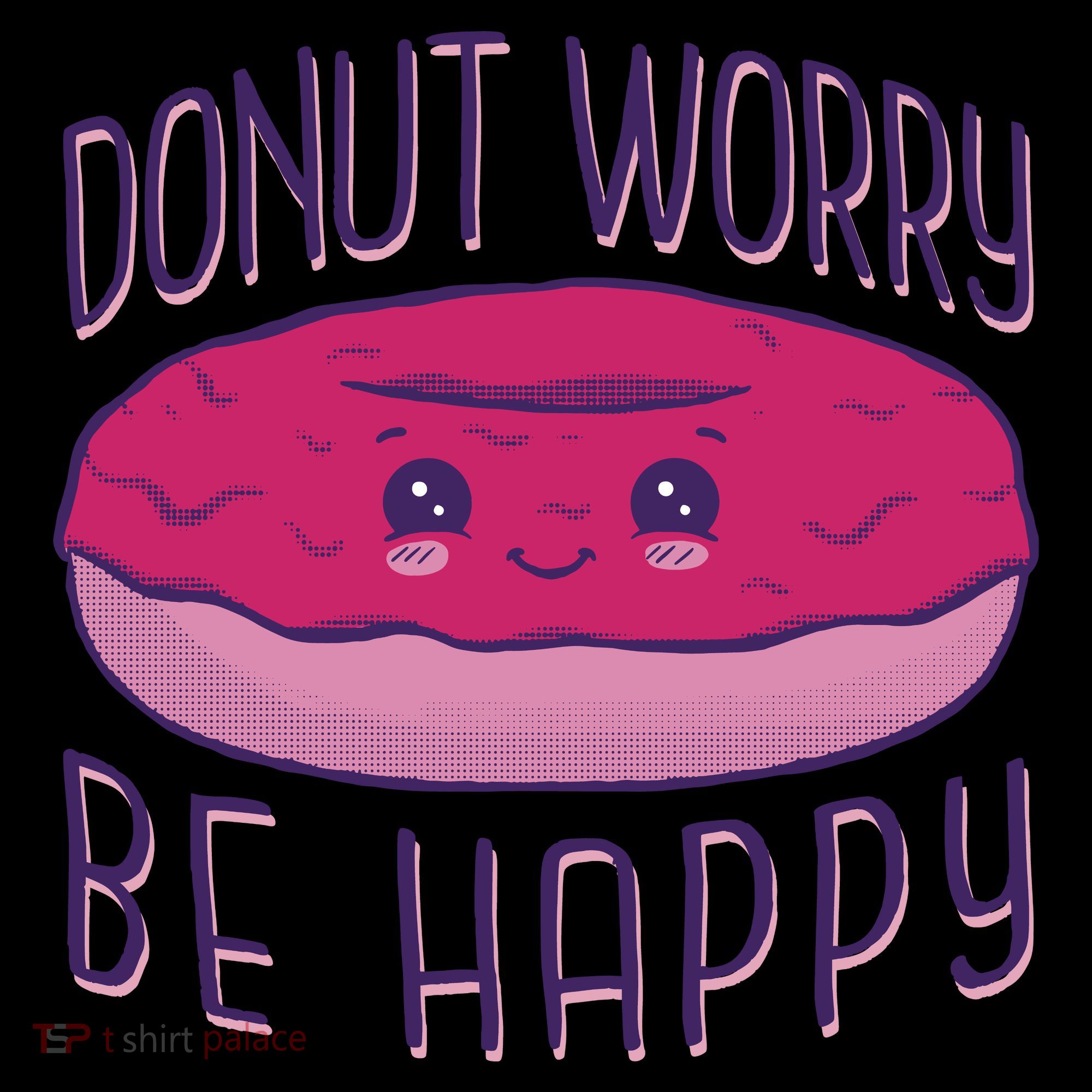 Donut Worry Be Happy Cute Gift Backpack