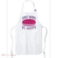 Donut Worry Be Happy Cute Gift Apron thumb 0