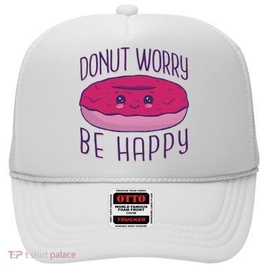 Donut Worry Be Happy Cute Gift Hat