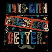 Dads With Beards Are Better Coaster thumb 2