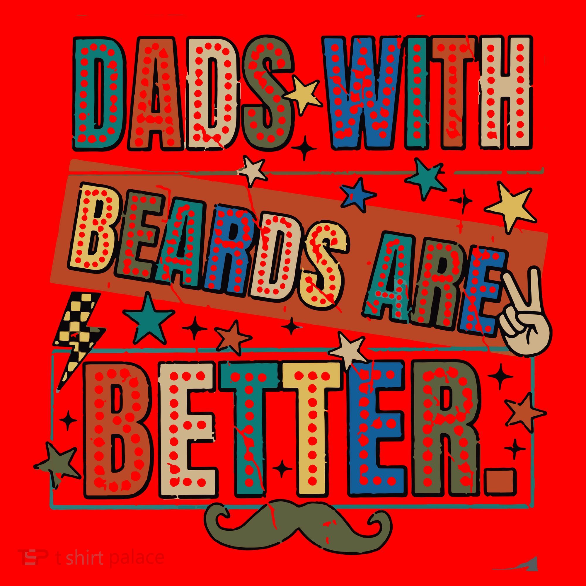 Dads With Beards Are Better Santa Hat