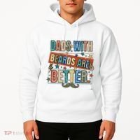 Dads With Beards Are Better Hoodie thumb 2
