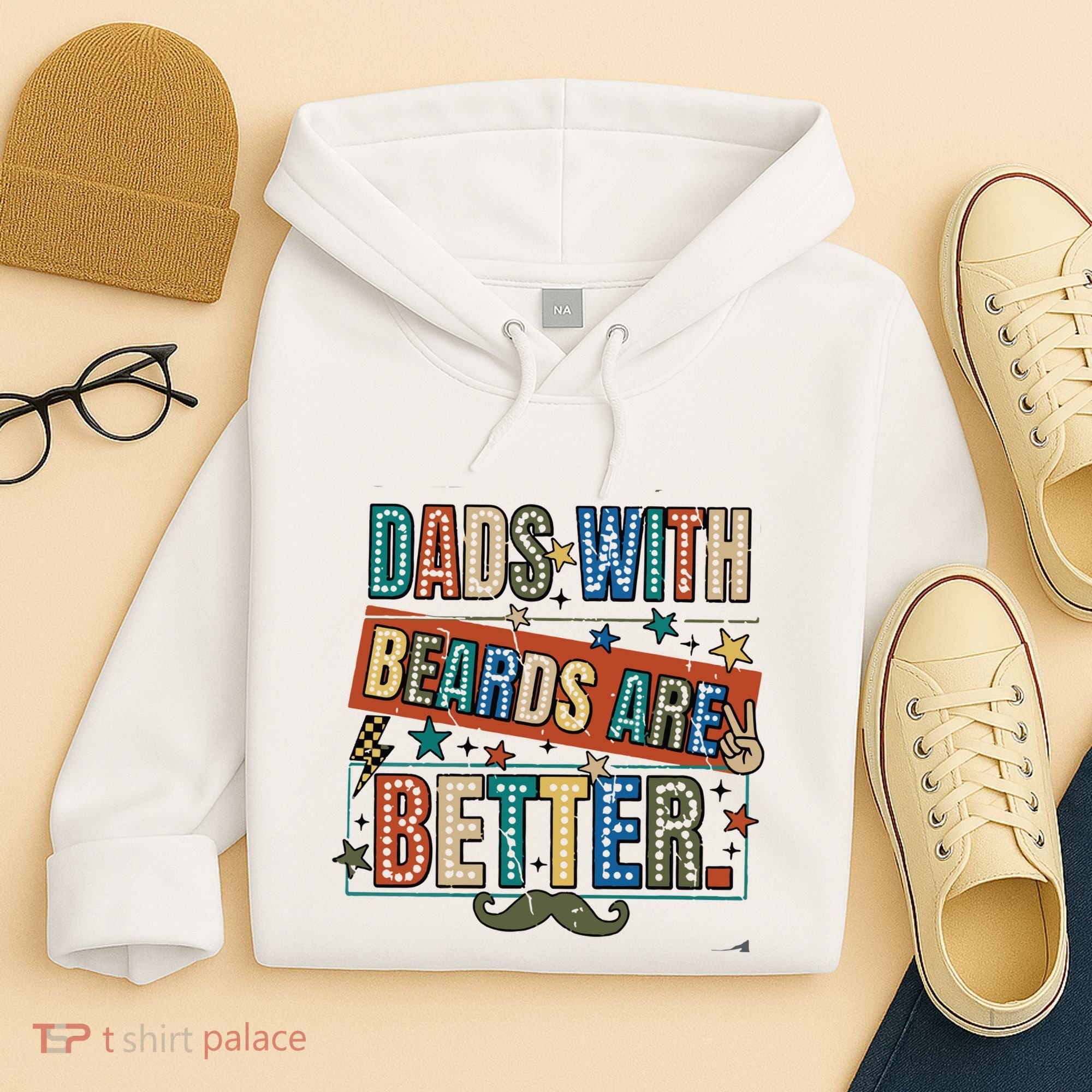 Dads With Beards Are Better Hoodie