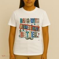 Dads With Beards Are Better T-Shirt thumb 4