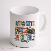 Dads With Beards Are Better Coffee Mug thumb 1
