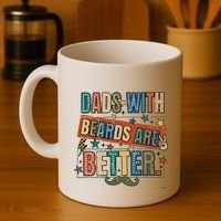 Dads With Beards Are Better Coffee Mug thumb 4