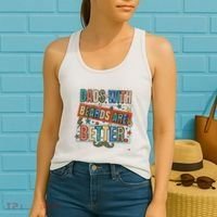Dads With Beards Are Better Women's Tank Top thumb 2