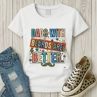Dads With Beards Are Better Women's T-Shirt thumb 3