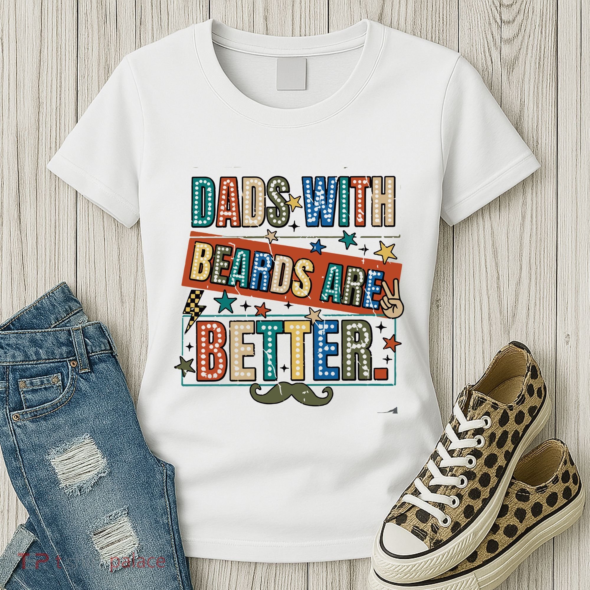 Dads With Beards Are Better Women's T-Shirt