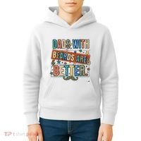 Dads With Beards Are Better Kids Hoodie thumb 4