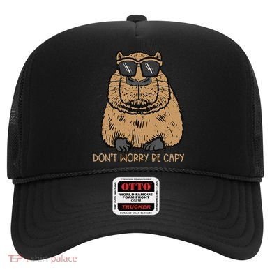 Dont Worry Be Capy Funny Capybara Pet Women  Hat