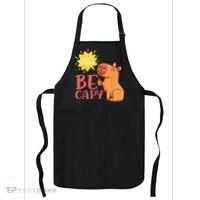 Dont Worry Be Capy Capybaras Rodent Animal Capybara Apron thumb 0