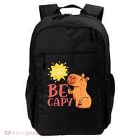 Dont Worry Be Capy Capybaras Rodent Animal Capybara Backpack thumb 0