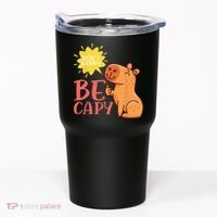 Dont Worry Be Capy Capybaras Rodent Animal Capybara Tumbler thumb 0
