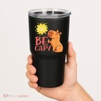 Dont Worry Be Capy Capybaras Rodent Animal Capybara Tumbler thumb 2