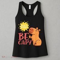Dont Worry Be Capy Capybaras Rodent Animal Capybara Women's Tank Top thumb 3